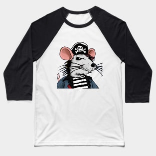 Pirate rat Baseball T-Shirt